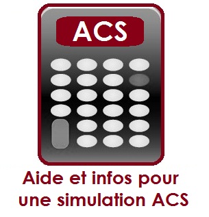 aide simulation ACS