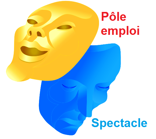 illustration pour pôle emploi spectacle