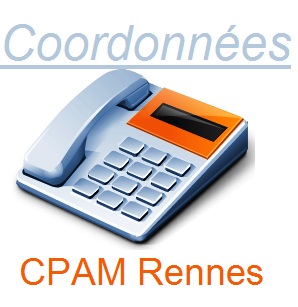 illustration pour contacter la CPAM de Rennes