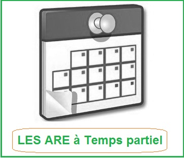 ARE et temps partiel mi temps